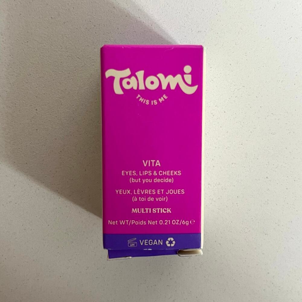 💜 TALOMI Vita Multi Stick, Eyes Lips & Cheeks, NEW - Picture 4 of 9